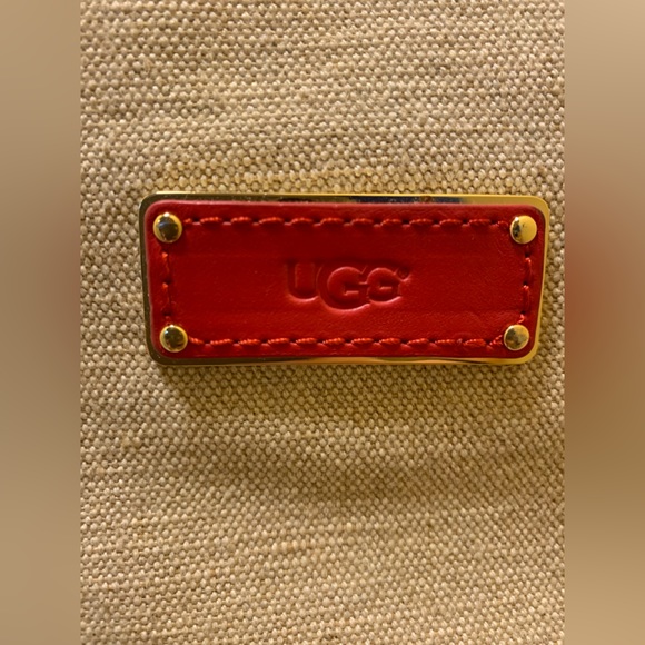UGG Tan Canvas purse - Picture 5 of 6